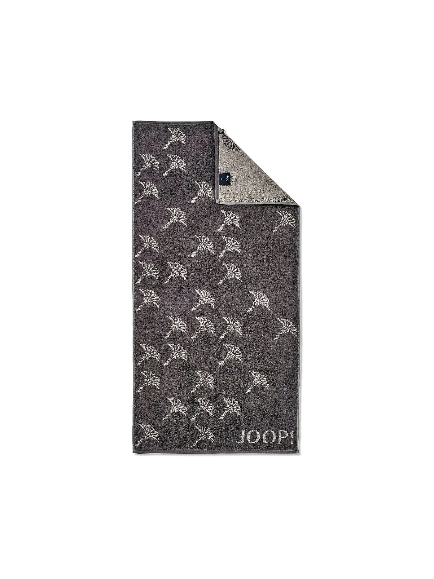 JOOP | Handtuch 50x100cm MOVE FADED CORNFLOWER Apricot | grau
